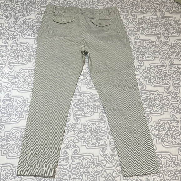 Gray Striped Pants - Picture 3 of 3
